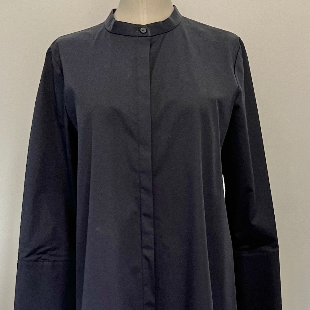 COS Navy Shirtdress